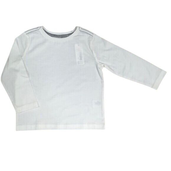 Gymboree Girls Long Sleeve T-Shirt & Legging Set – Size 12-18M, White & Gray, So - Picture 2 of 3